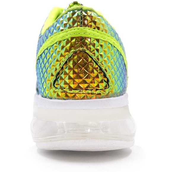 YRU AIIRE SNEAKER-GREEN ATLANTIS NEW N BOX ALIEN - Picture 5 of 5